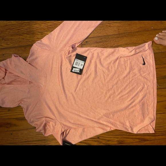 Nike Orange long sleeve workout top - Picture 3 of 3